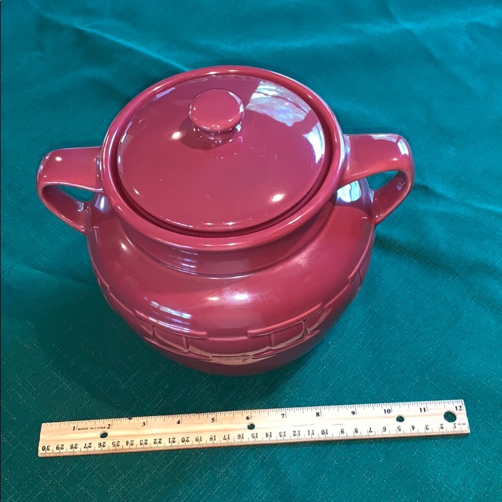 Longaberger HUGE! Cookie Jar- NO chips or cracks!